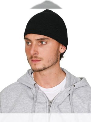 Absolute Apparel Knitted Recycled Acrylic Short Beanie Adult - Image 8