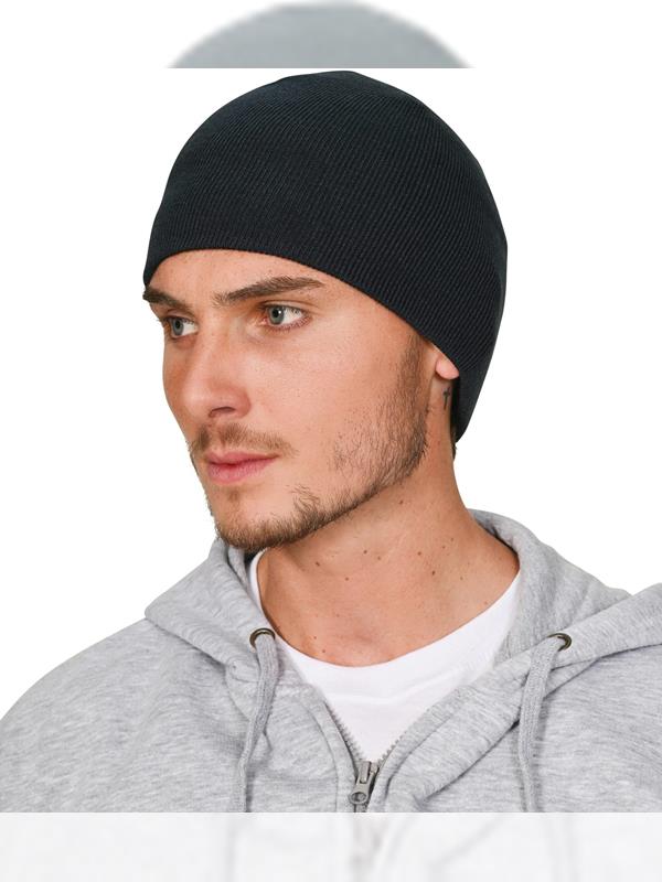 Absolute Apparel Knitted Recycled Acrylic Short Beanie Adult