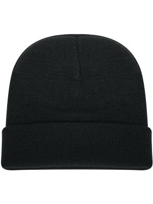 Absolute Apparel Knitted Recycled Acrylic Turn Up Beanie Adult - Image 2