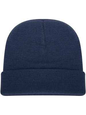 Absolute Apparel Knitted Recycled Acrylic Turn Up Beanie Adult - Image 5