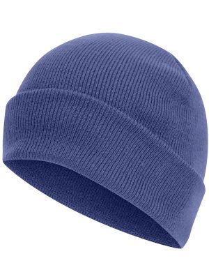 Absolute Apparel Knitted Recycled Acrylic Turn Up Beanie Adult - Image 7