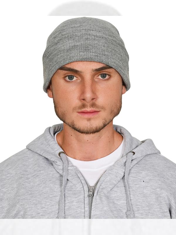 Absolute Apparel Knitted Recycled Acrylic Turn Up Beanie Adult