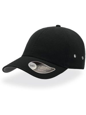 Atlantis Action 6 Panel Chino Baseball Cap Adult - Image 4