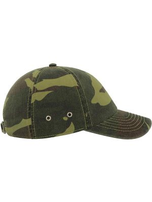 Atlantis Action 6 Panel Chino Baseball Cap Adult - Image 15