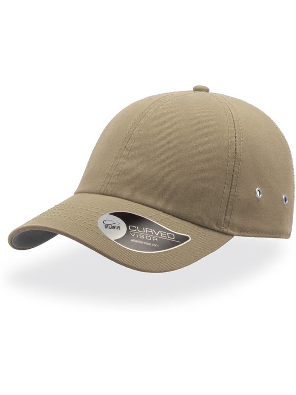 Atlantis Action 6 Panel Chino Baseball Cap Adult