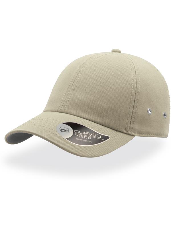 Atlantis Action 6 Panel Chino Baseball Cap Adult