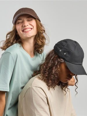 Atlantis Action S 6 Panel Unstructured Low Profile Curved Visor Chino Organic Cap Adult