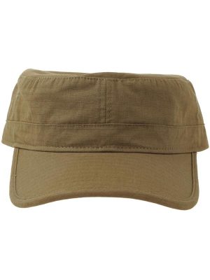 Atlantis Army S 1 Panel Unstructured Curved Visor Ripstop Organic Military Cap Adult - Image 8