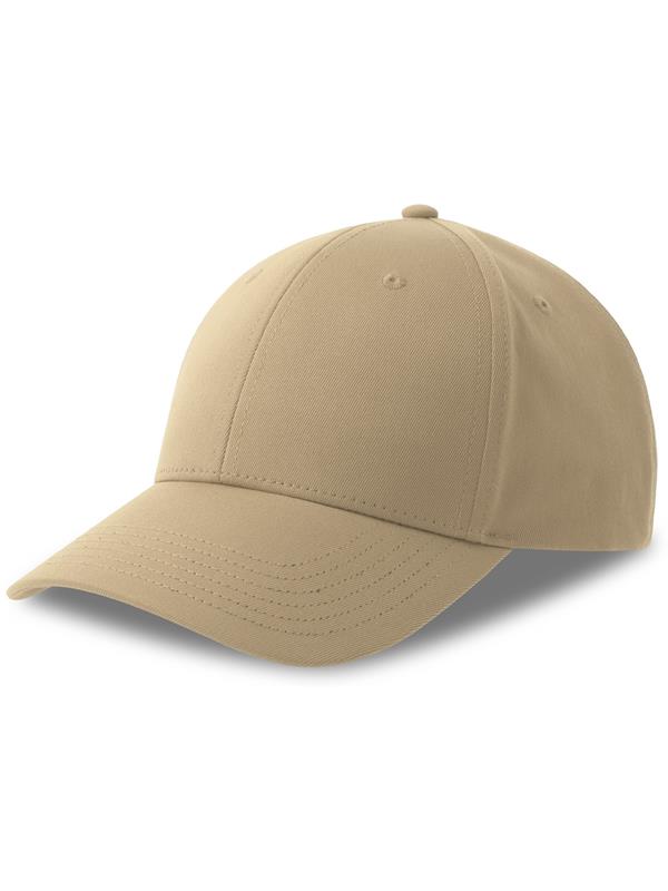 Atlantis Bolt S 6 Panel Structured Low Profile Curved Visor Stretch Recycled Cap Adult