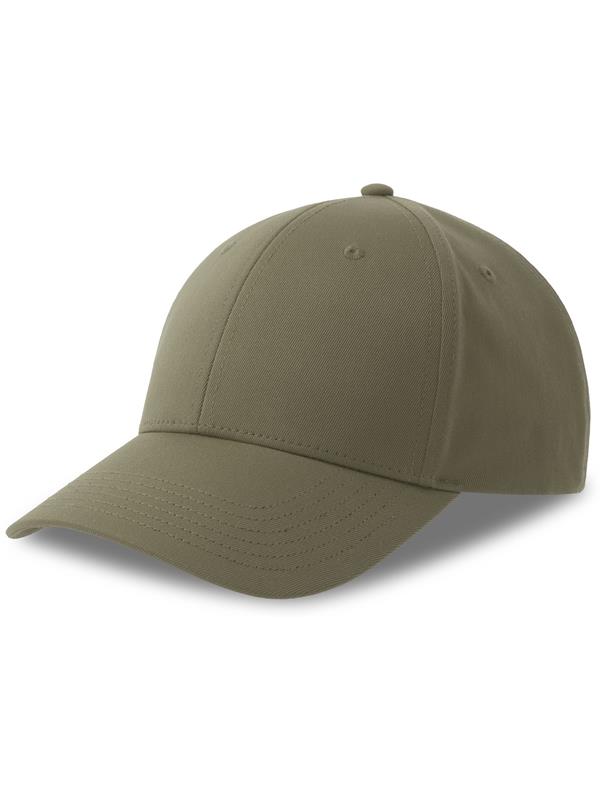 Atlantis Bolt S 6 Panel Structured Low Profile Curved Visor Stretch Recycled Cap Adult