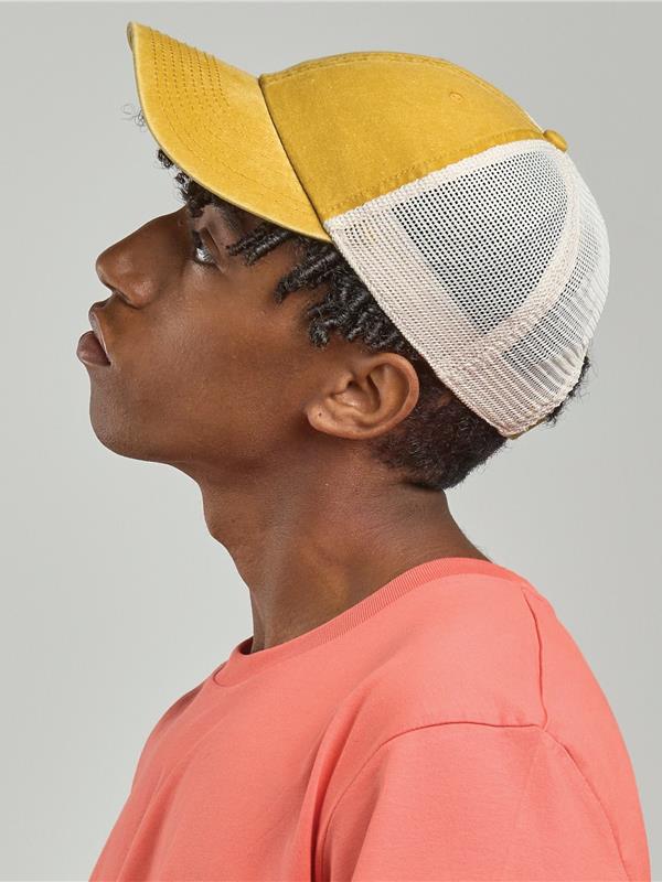 Atlantis Case Pigment Dyed 6 Panel Trucker Cap Adult