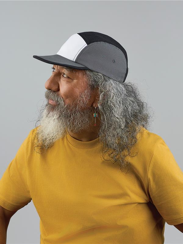 Atlantis Darwin 5 Panel Unstructured Low Profile Flat Visor Organic Camper Cap Adult