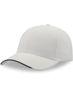 Atlantis Estoril S Recycled Jacquard Weave 6 Panel Cap Adult - Image 4