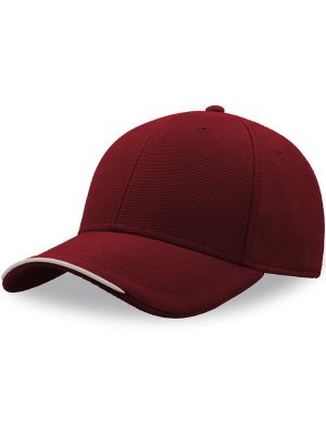 Atlantis Estoril S Recycled Jacquard Weave 6 Panel Cap Adult - Image 8