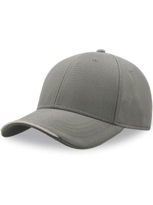 Atlantis Estoril S Recycled Jacquard Weave 6 Panel Cap Adult - Image 12