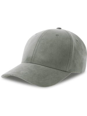 Atlantis Fam S 6 Panel Structured Low Profile Mid Visor Suede Recycled Cap Adult - Image 13