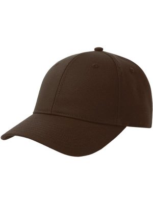 Atlantis Hit Twill Curved Visor 6 Panel Sustainable Structured Cap Adult - Image 2