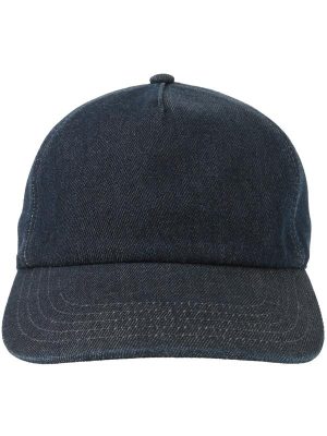 Atlantis Iraya 5 Panel Unstructured Low Profile Mid Visor Denim Recycled Cap Adult - Image 3