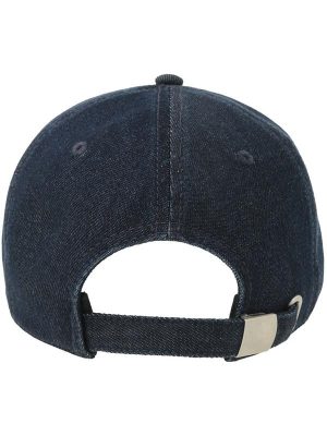 Atlantis Iraya 5 Panel Unstructured Low Profile Mid Visor Denim Recycled Cap Adult - Image 4