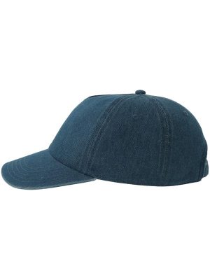 Atlantis Iraya 5 Panel Unstructured Low Profile Mid Visor Denim Recycled Cap Adult - Image 10