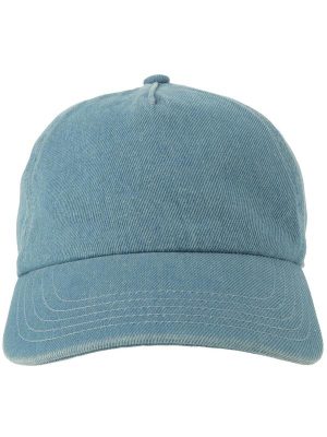 Atlantis Iraya 5 Panel Unstructured Low Profile Mid Visor Denim Recycled Cap Adult - Image 13