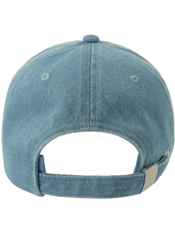 Atlantis Iraya 5 Panel Unstructured Low Profile Mid Visor Denim Recycled Cap Adult