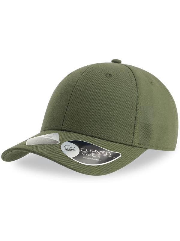 Atlantis Joshua Recycled Polyester 6 Panel Cap Adult