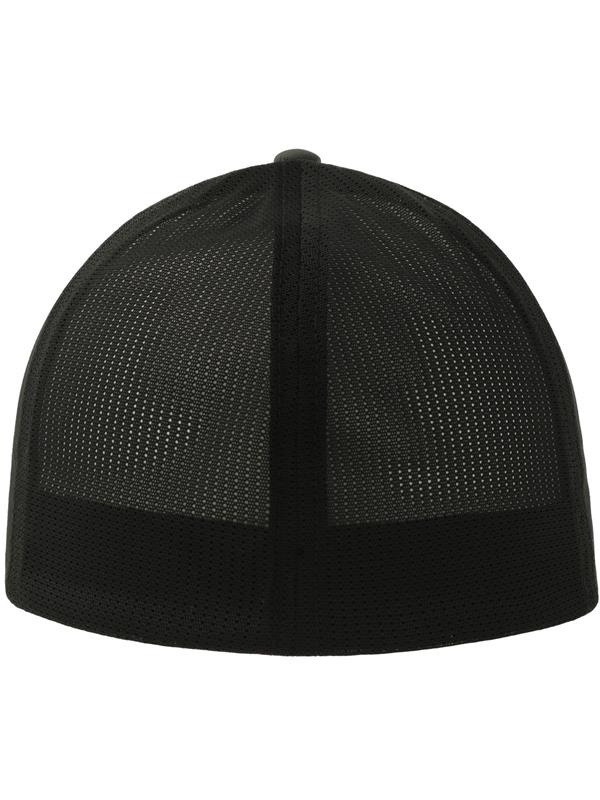 Atlantis Nila 6 Panel Structured Low Profile Mid Visor Stretch Fully Closed Recycled Trucker Cap Adult