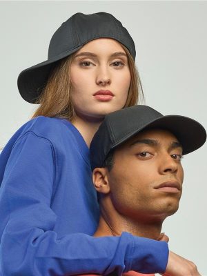 Atlantis Pitch Recycled Flexible Stretch 6 Panel Fittted Cap Adult - Image 4