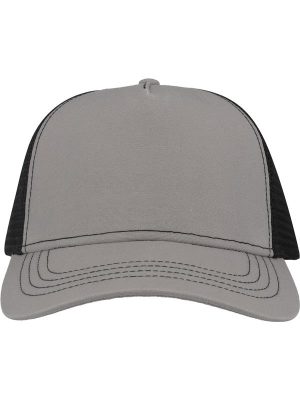 Atlantis Rapper Canvas S Recycled 5 Panel Trucker Adult - Image 9