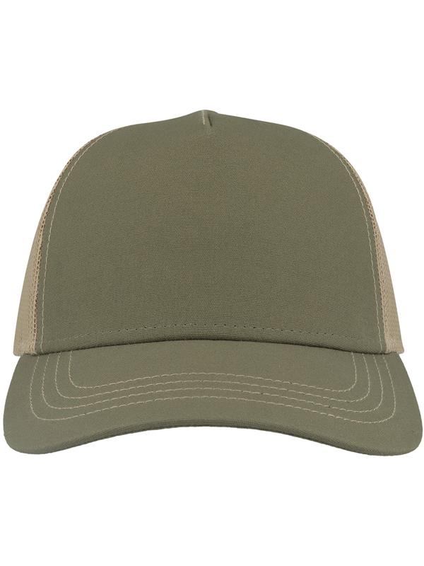 Atlantis Rapper Canvas S Recycled 5 Panel Trucker Adult