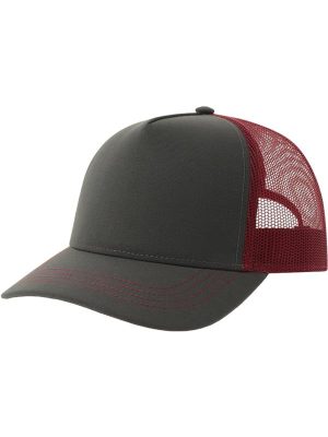 Atlantis Rapper Canvas S Recycled 5 Panel Trucker Adult - Image 32