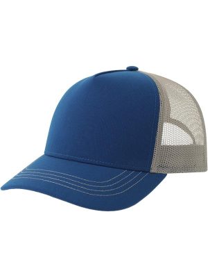 Atlantis Rapper Canvas S Recycled 5 Panel Trucker Adult - Image 36