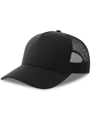 Atlantis Rapper Jersey S 5 Panel Structured Mid Profile Mid Visor Recycled Trucker Cap Adult - Image 2