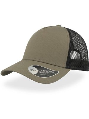 Atlantis Rapper Cotton 5 Panel Trucker Cap Adult - Image 32
