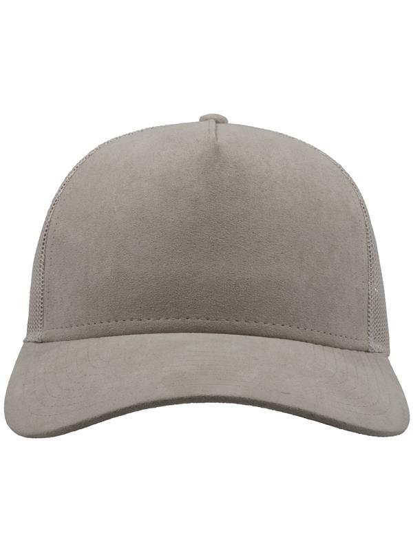 Atlantis Rapper Suede 5 Panel Trucker Cap Adult