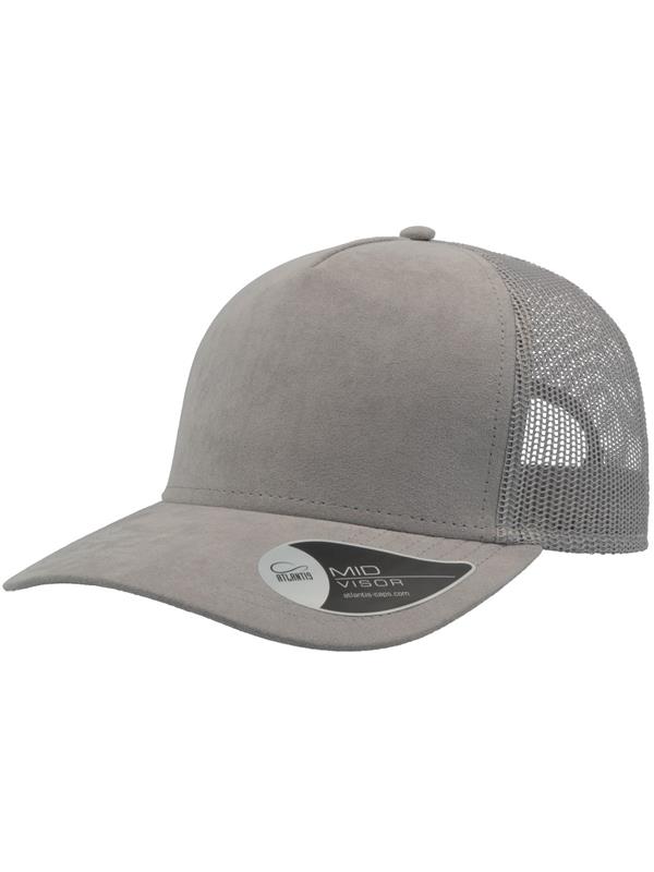 Atlantis Rapper Suede 5 Panel Trucker Cap Adult