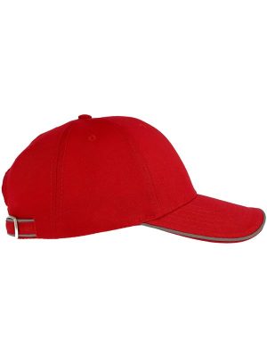Atlantis Reflect 6 Panel Reflective Piping Baseball Cap Adult - Image 16