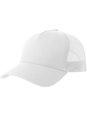 Atlantis Rapper Cotton S 5 Panel Sustainable Trucker Cap Adult - Image 2