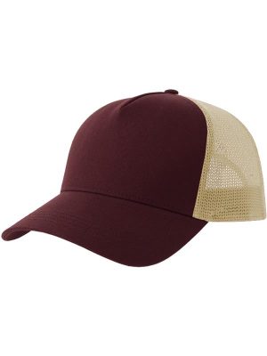 Atlantis Rapper Cotton S 5 Panel Sustainable Trucker Cap Adult - Image 9