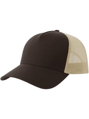 Atlantis Rapper Cotton S 5 Panel Sustainable Trucker Cap Adult - Image 21