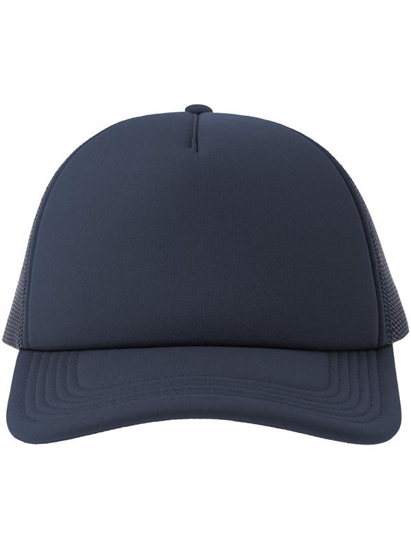 Atlantis Rapper S 5 Panel Structured Foam Mid Profile Curved Visor Recycled Trucker Cap Adult