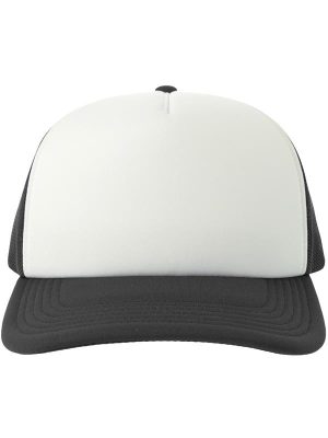 Atlantis Rapper S 5 Panel Structured Foam Mid Profile Curved Visor Recycled Trucker Cap Adult - Image 28