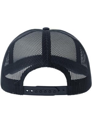 Atlantis Rapper S 5 Panel Structured Foam Mid Profile Curved Visor Recycled Trucker Cap Adult - Image 45