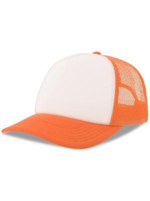 Atlantis Rapper S 5 Panel Structured Foam Mid Profile Curved Visor Recycled Trucker Cap Adult - Image 48