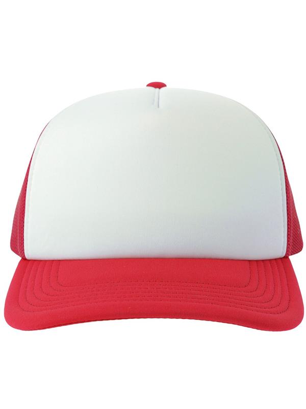 Atlantis Rapper S 5 Panel Structured Foam Mid Profile Curved Visor Recycled Trucker Cap Adult