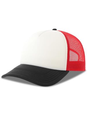 Atlantis Rapper S 5 Panel Structured Foam Mid Profile Curved Visor Recycled Trucker Cap Adult - Image 54