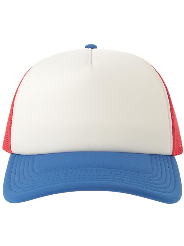 Atlantis Rapper S 5 Panel Structured Foam Mid Profile Curved Visor Recycled Trucker Cap Adult
