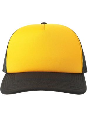 Atlantis Rapper S 5 Panel Structured Foam Mid Profile Curved Visor Recycled Trucker Cap Adult - Image 77