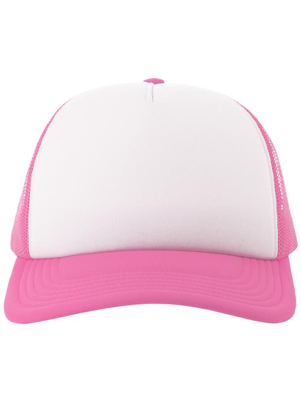 Atlantis Rapper S 5 Panel Structured Foam Mid Profile Curved Visor Recycled Trucker Cap Adult